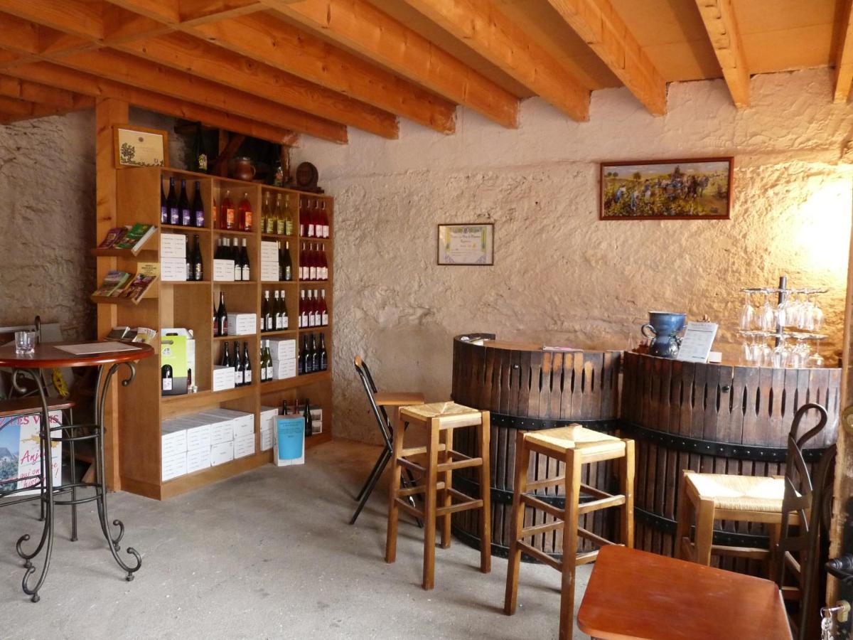 Hotel Le Logis Du Livier Saint-Georges-sur-Layon Esterno foto